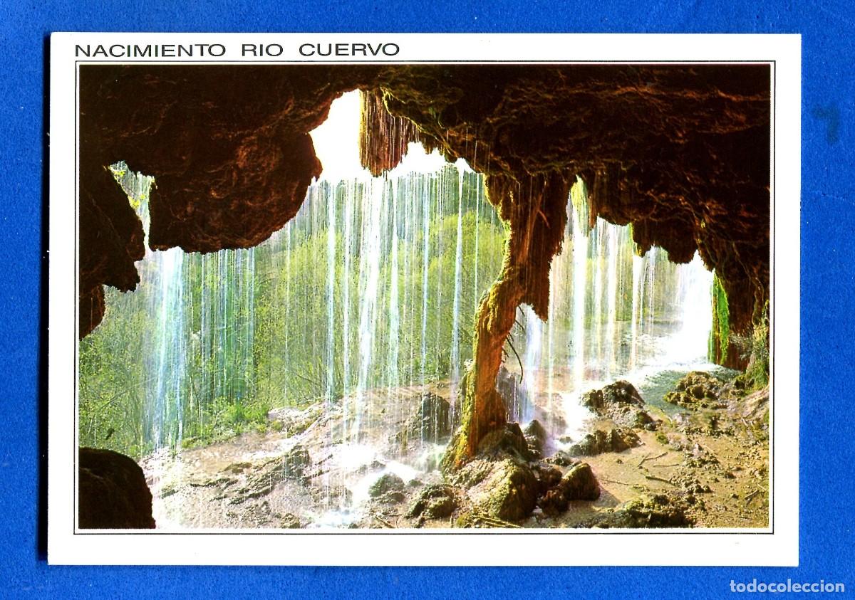 Postales: POSTAL SIN CIRCULAR CUENCA 48 NACIMIENTO DEL RIO CUERVO EDITA SICILIA