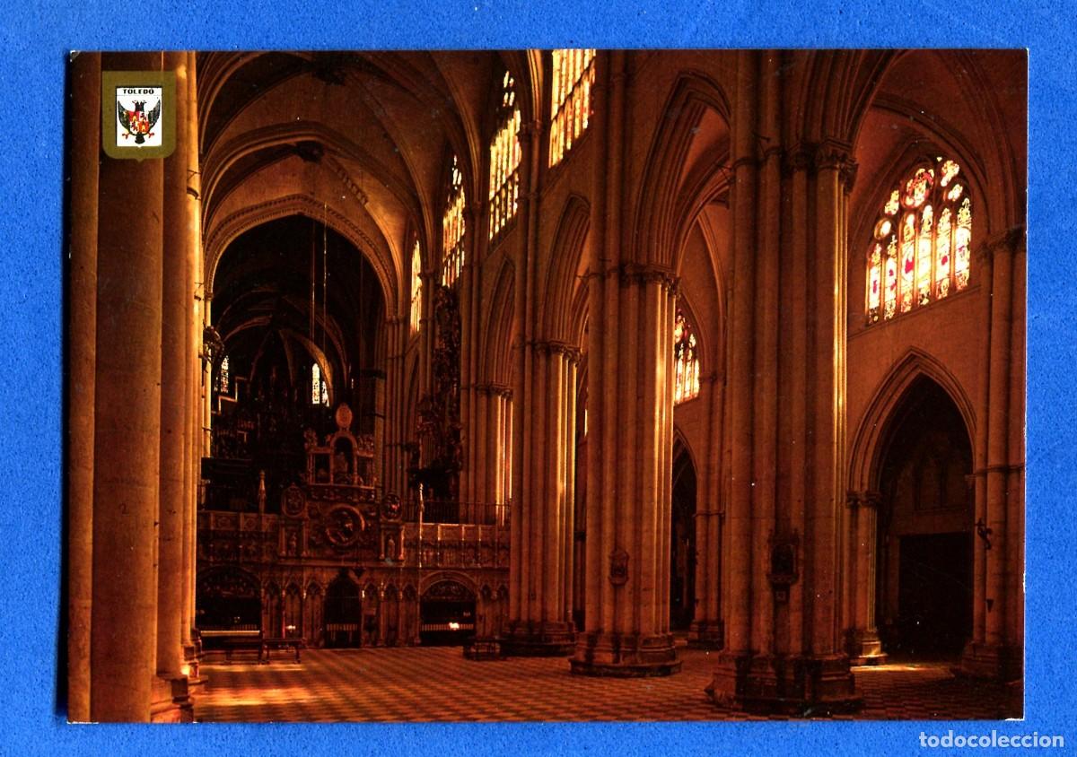Postales: POSTAL SIN CIRCULAR TOLEDO 116 CATEDRAL EDITA ESCUDO DE ORO