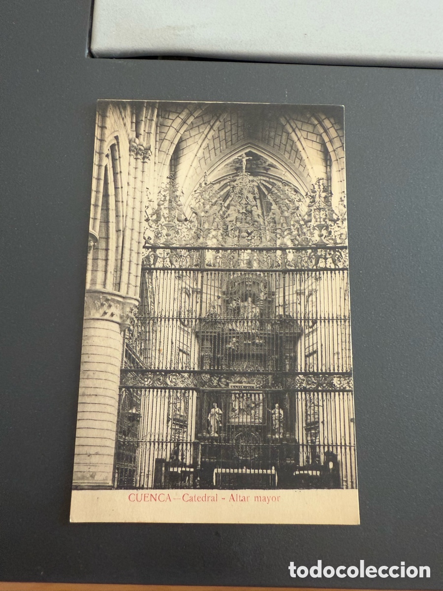 Postales: Postal CUENCA. CATEDRAL. ALTAR MAYOR. - Foto 1
