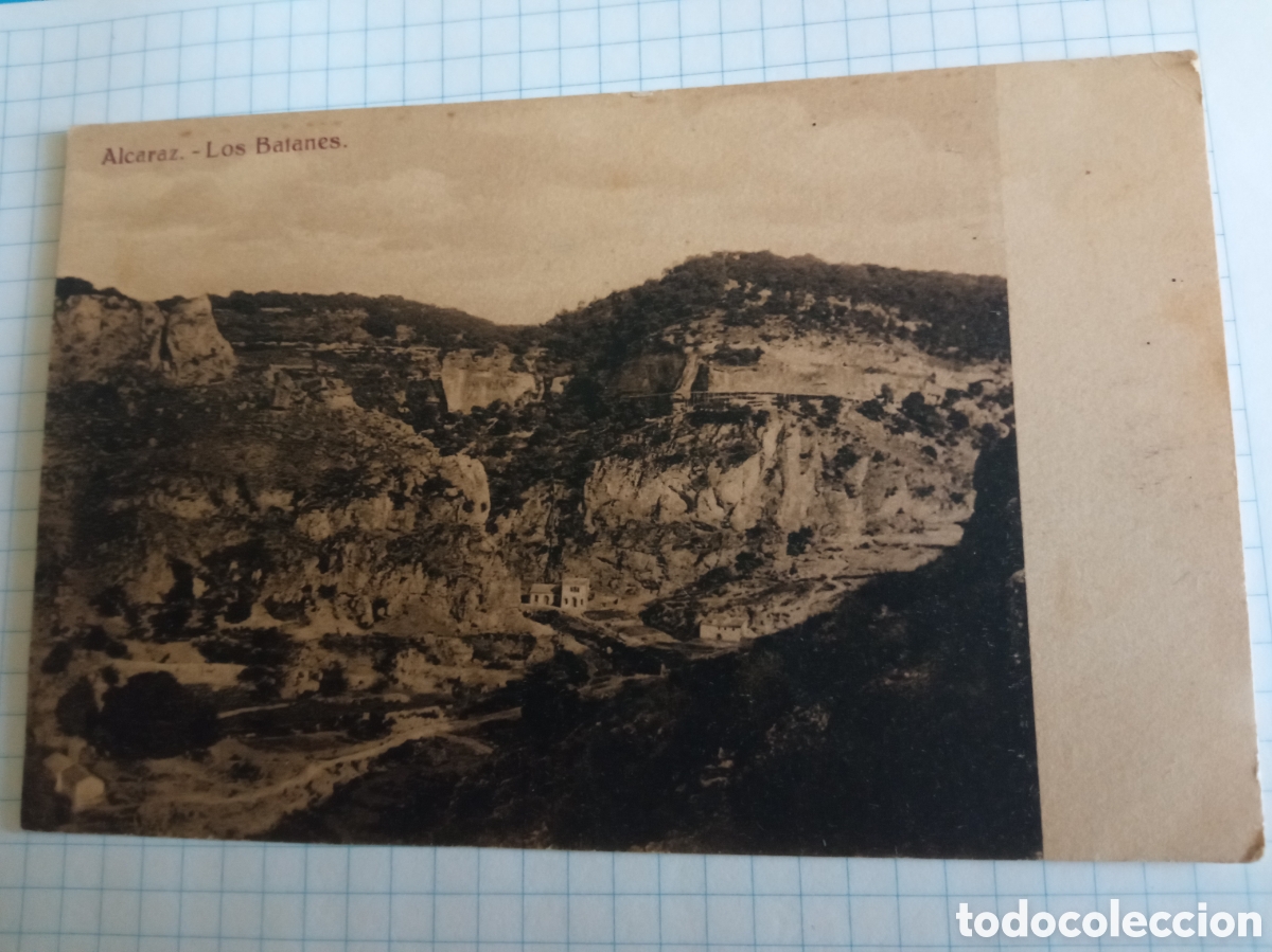 Postales: Antigua postal fotogr&aacute;fica, Alcaraz(Albacete), Los Batanes