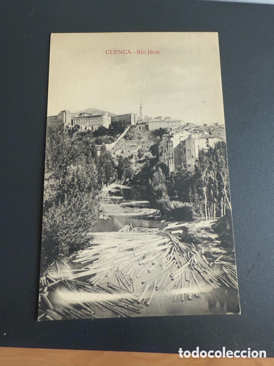 Postales: Postal. CUENCA. R&Iacute;O J&Uacute;CAR. Fototipia. CASTALLERA &hellip;