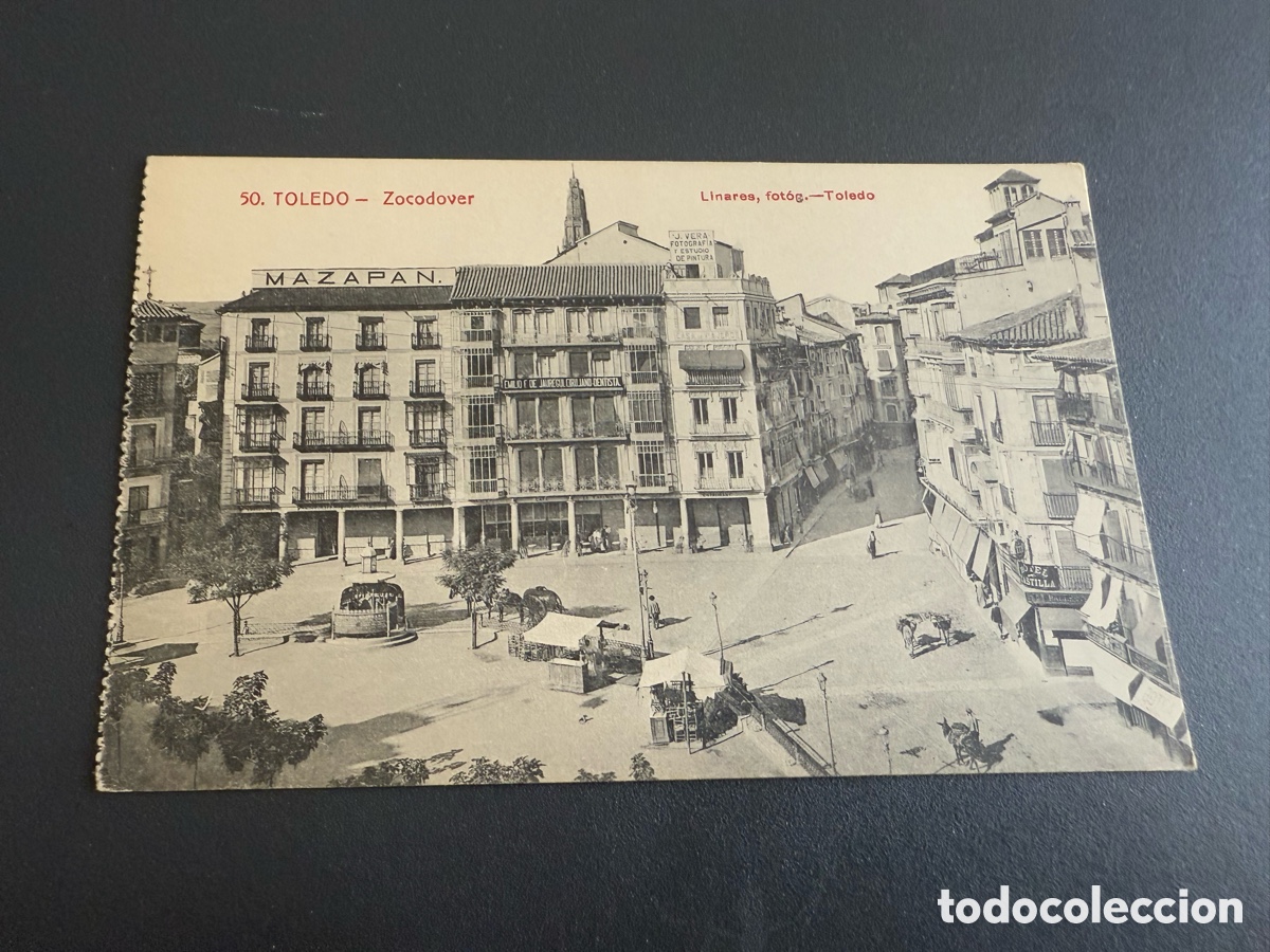 Postales: Postal. TOLEDO. ZOCODOVER. LINARES