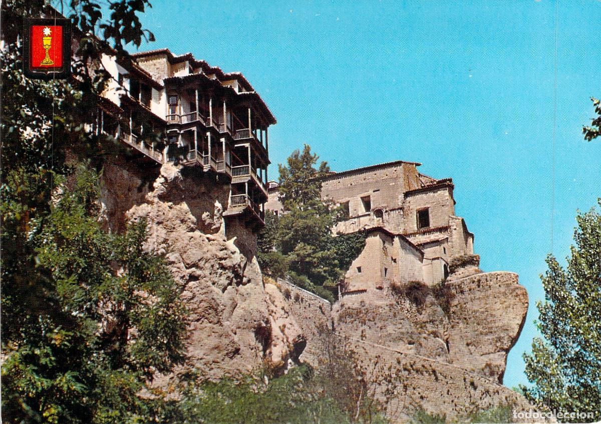 Postales: Postal de las Casas Colgadas de Cuenca, Espa&ntilde;a