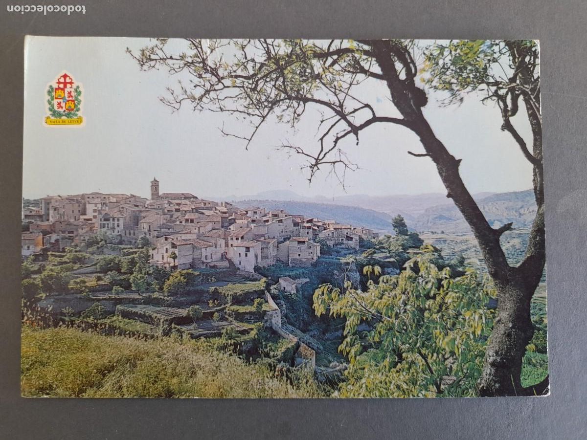 Postales: postal de letur (albacete)-9- vista parcial , raker a&ntilde;os 70 aprox