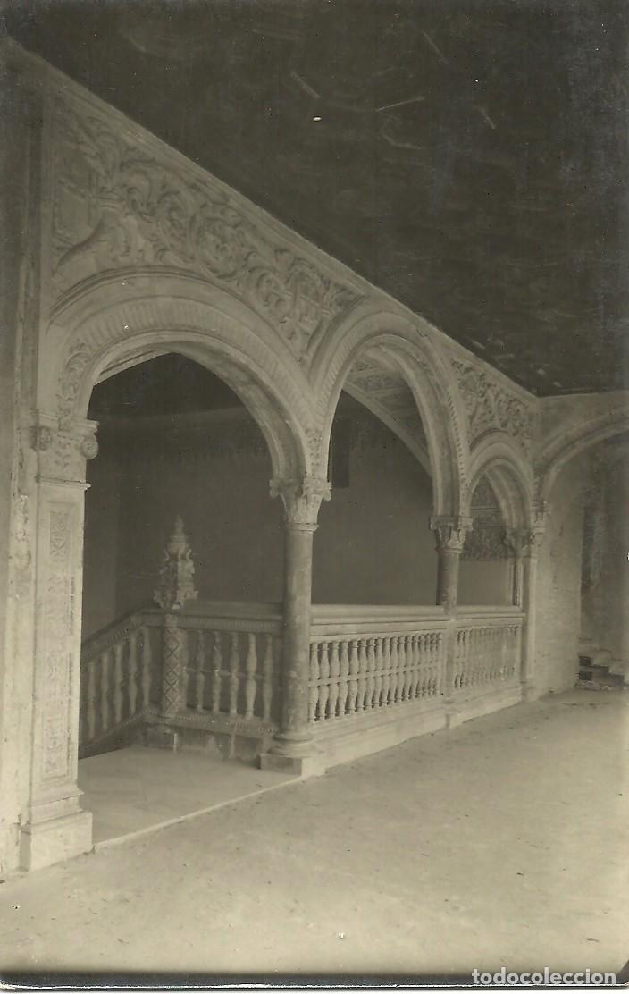 Postales: Toledo - Hospital de Santa Cruz - Galeria - carte photo fotografico - Ed. Linares Fotog. Toledo