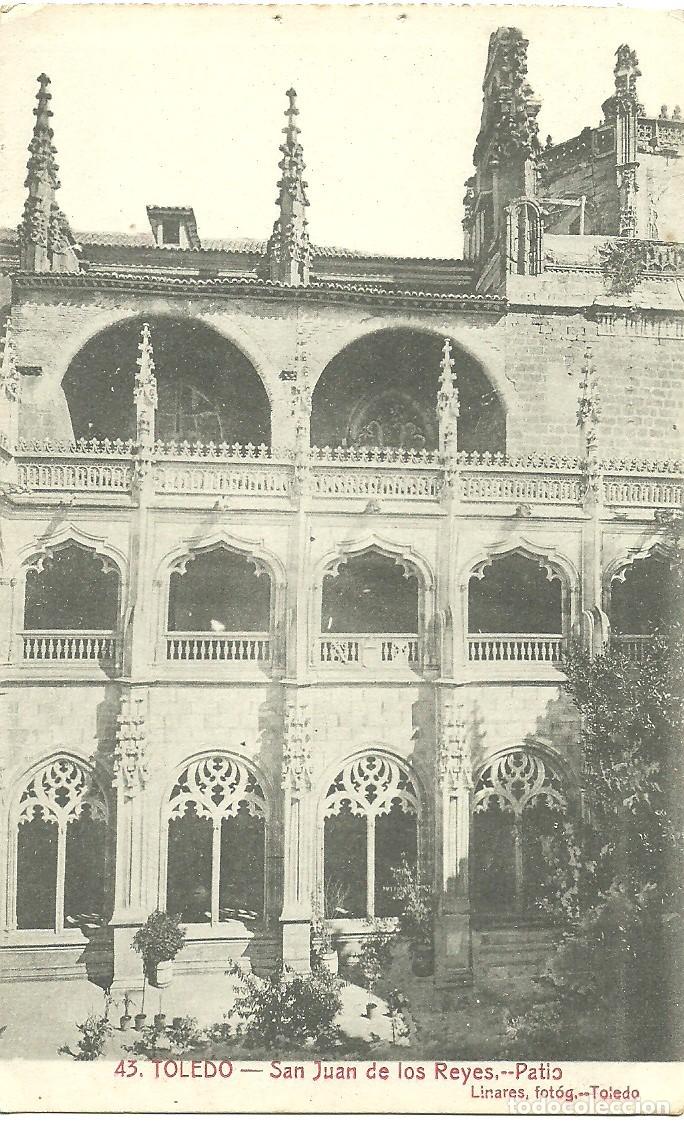 Postales: Toledo - San Juan de los Reyes - Patio - Ed. Linares Fotog. Toledo