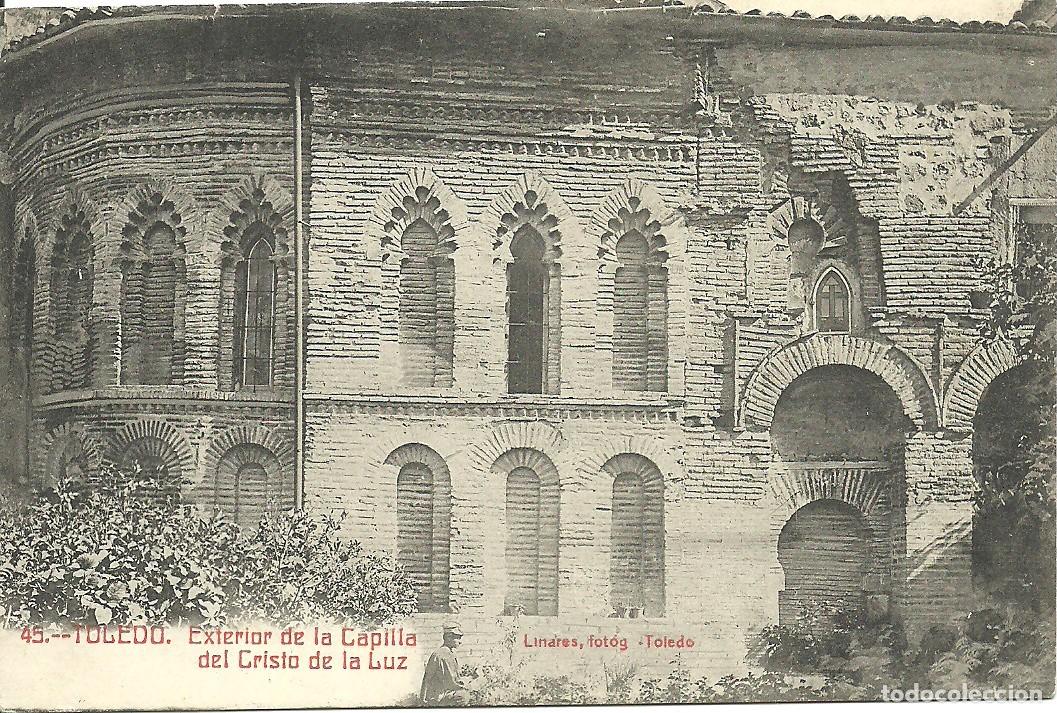 Postales: Toledo - Exterior de la Capilla del Cristo de la Cruz - Ed. Linares Fotog. Toledo