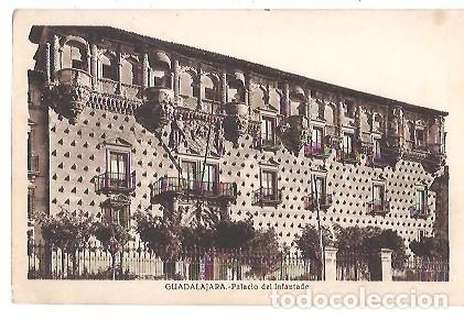 Postales: ANTIGUA POSTAL GUADALAJARA PATIO DEL INFANTADO CLIXE L ROISIN