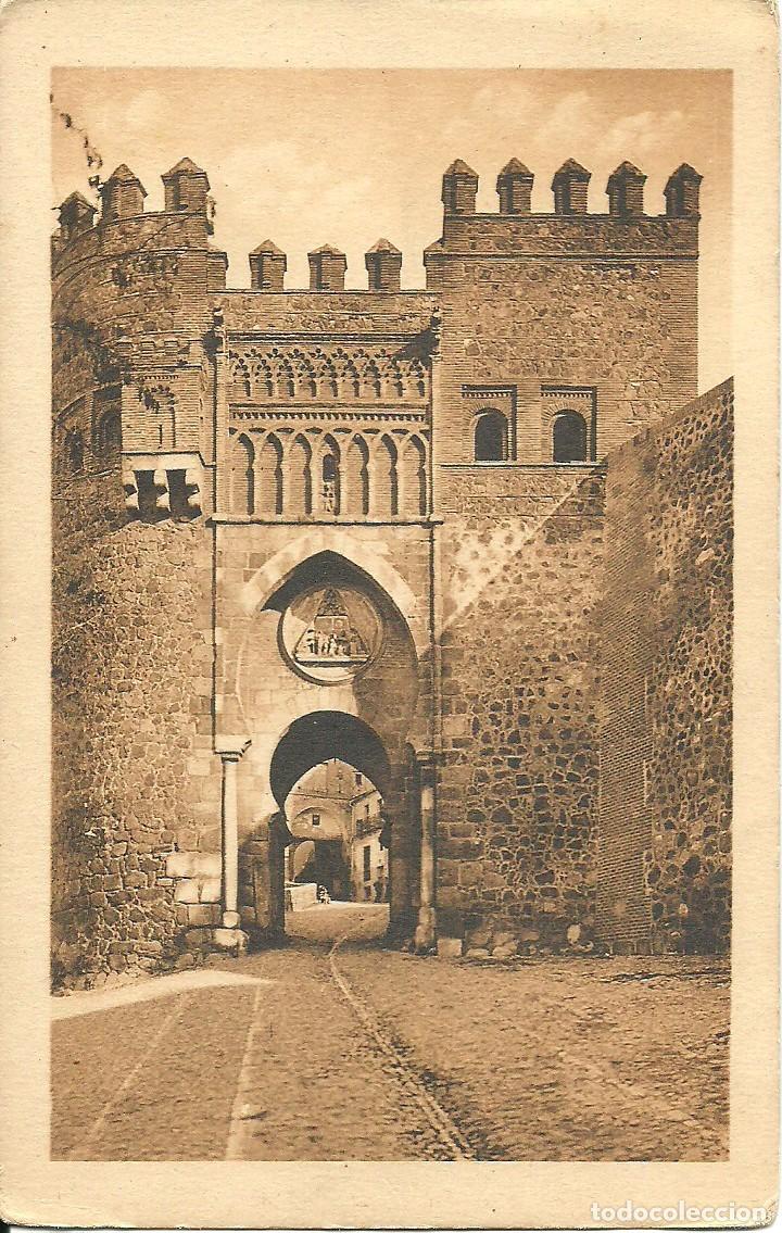 Postales: Toledo - Puerta del Sol - Ed. L. Roisin