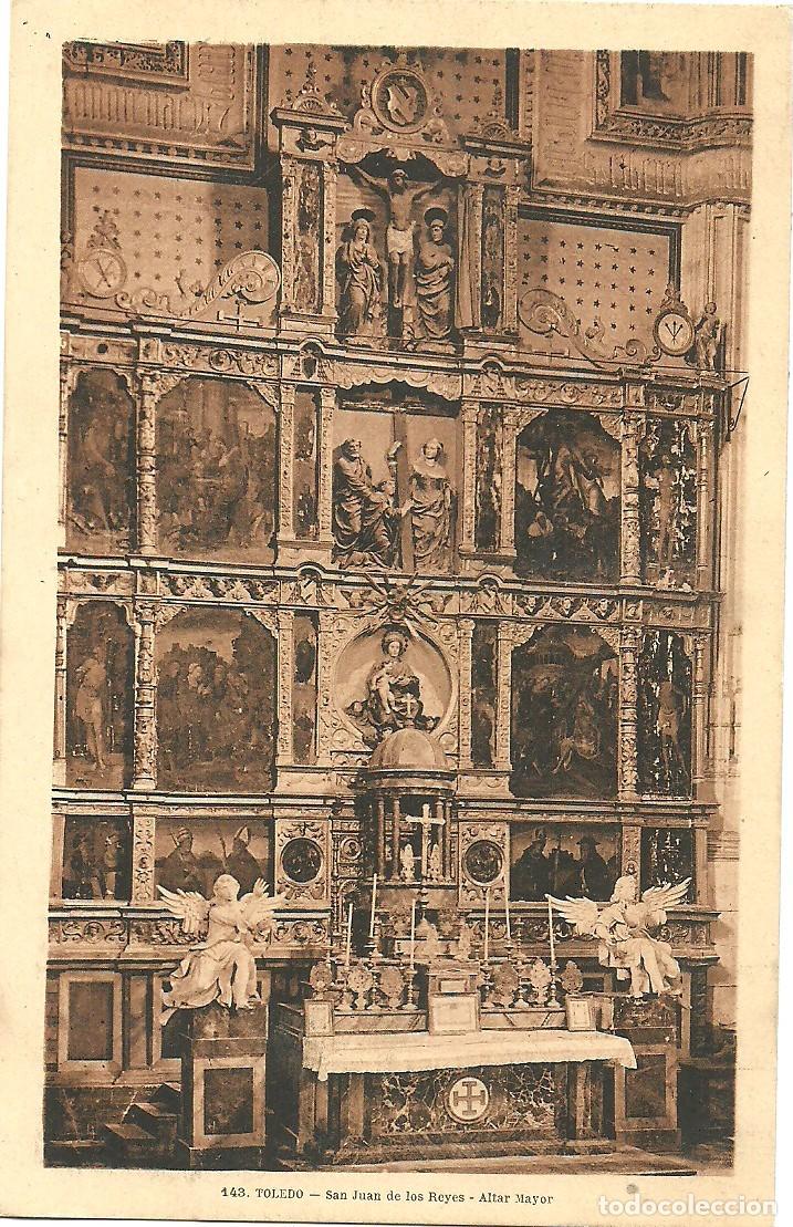 Postales: Toledo - San Juan de los Reyes - Altar Mayor - Ed. L. Roisin