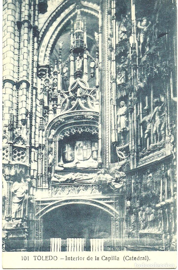 Postales: Toledo - Catedral - Interior de la Capilla - Ed. Grafos