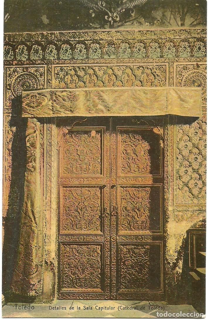 Postales: Toledo - Catedral - Detalles de la Sala Capitular