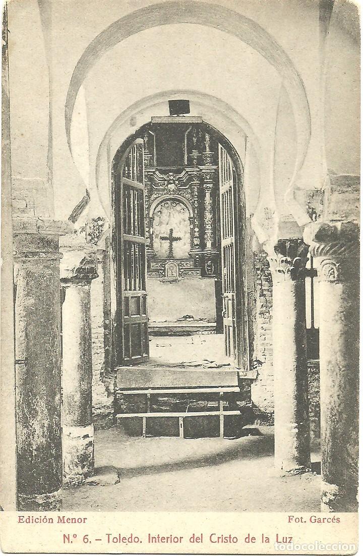 Postales: Toledo - Alcazar - Interior del Cristo de la Cruz - Ed. Menor Fot. Garces