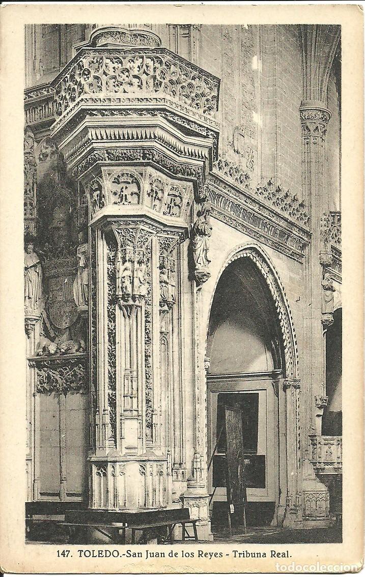 Postales: Toledo - San Juan de los Reyes - Tribuna Real - Ed. Luis G. Ochoa