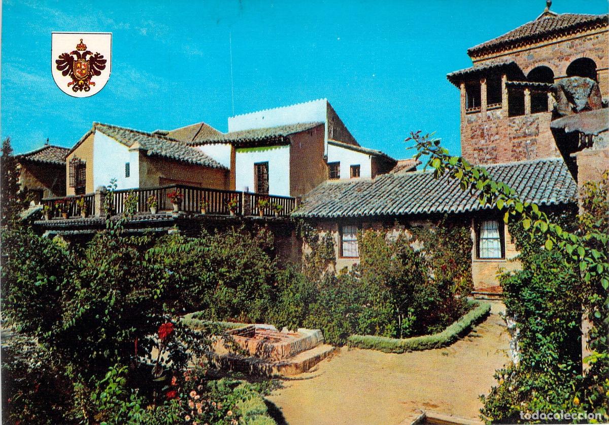 Postales: Postal de la Casa del Greco y su Jard&iacute;n en Toledo