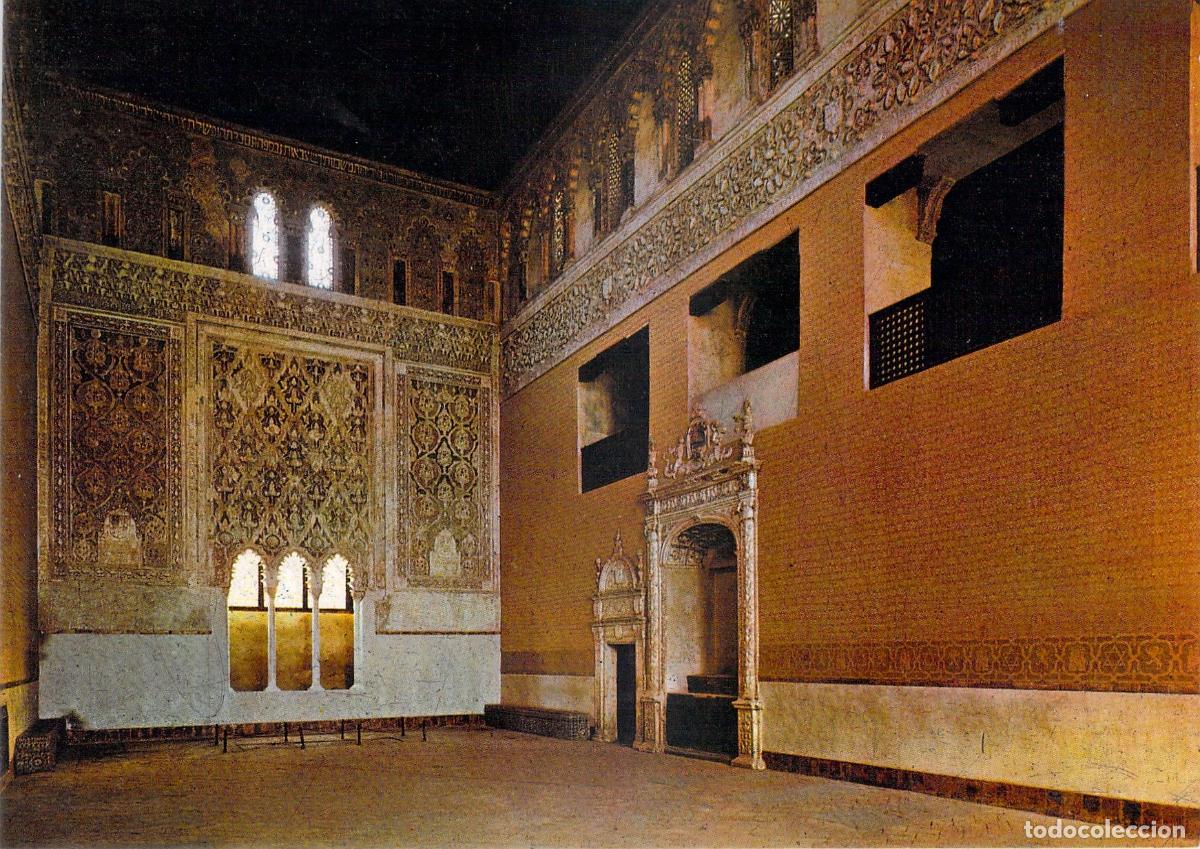Postales: Postal de la Sinagoga del Tr&aacute;nsito en Toledo, Arquitectura Mud&eacute;jar