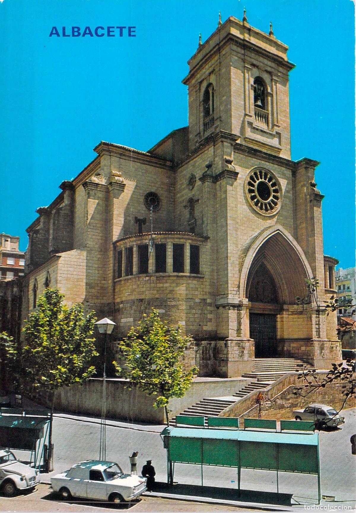 Postales: Postal de la Catedral de San Juan Bautista en Albacete