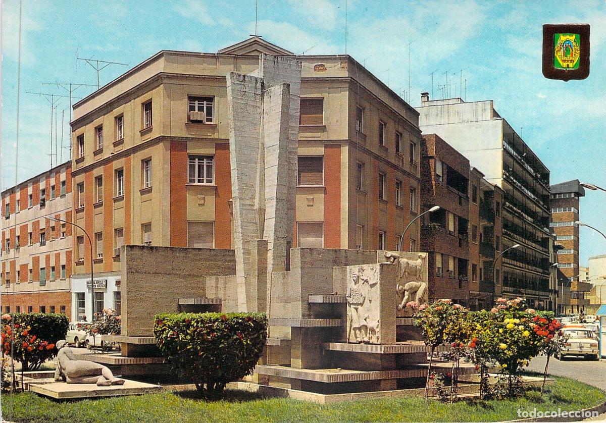 Postales: Postal Ciudad Real - Plaza de la Provincia y Monumento