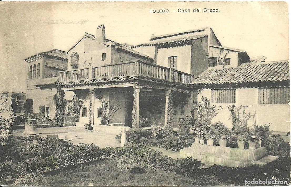 Postales: Toledo - Casa del Greco - Ed. Fot. Lacoste