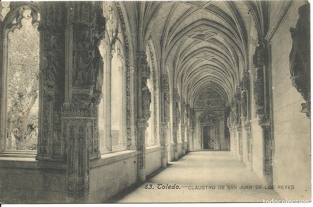 Postales: Toledo - Claustro de San Juan de los Reyes - Ed. Fot. Lacoste