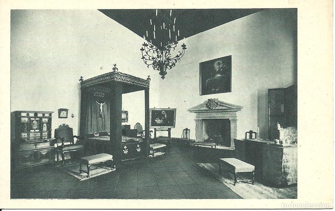 Postales: Toledo - Dormitorio de la Duquesa en la Fundacion Duque de Lerma - Ed. Foto Salgado H. Fournier
