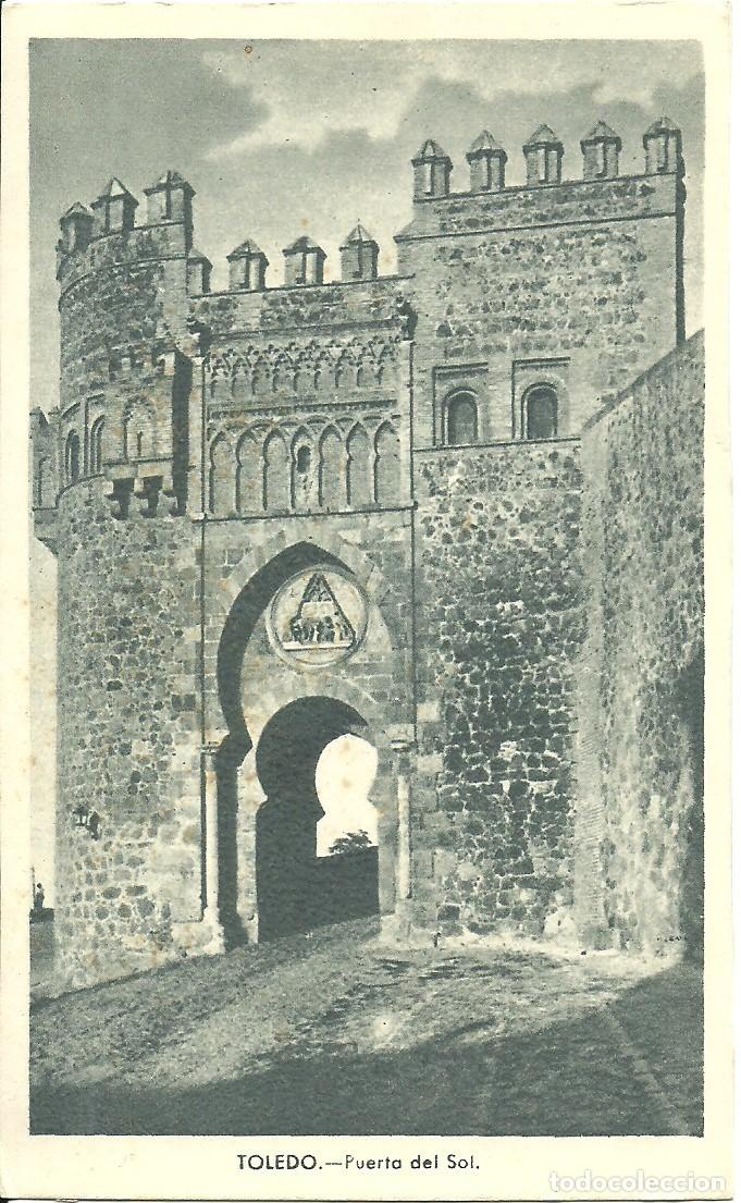 Postales: Toledo - Puerta del Sol - Ed. Heliotipia Artistica