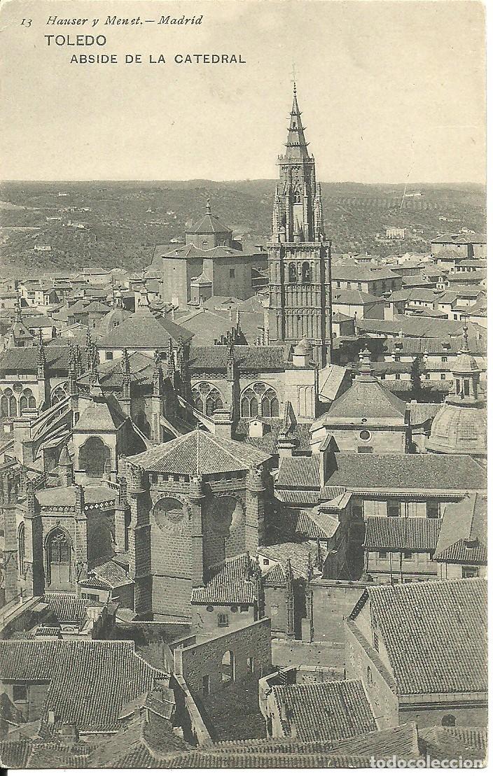 Postales: Toledo - Abside de la Catedral - Ed. Hauser y Menet