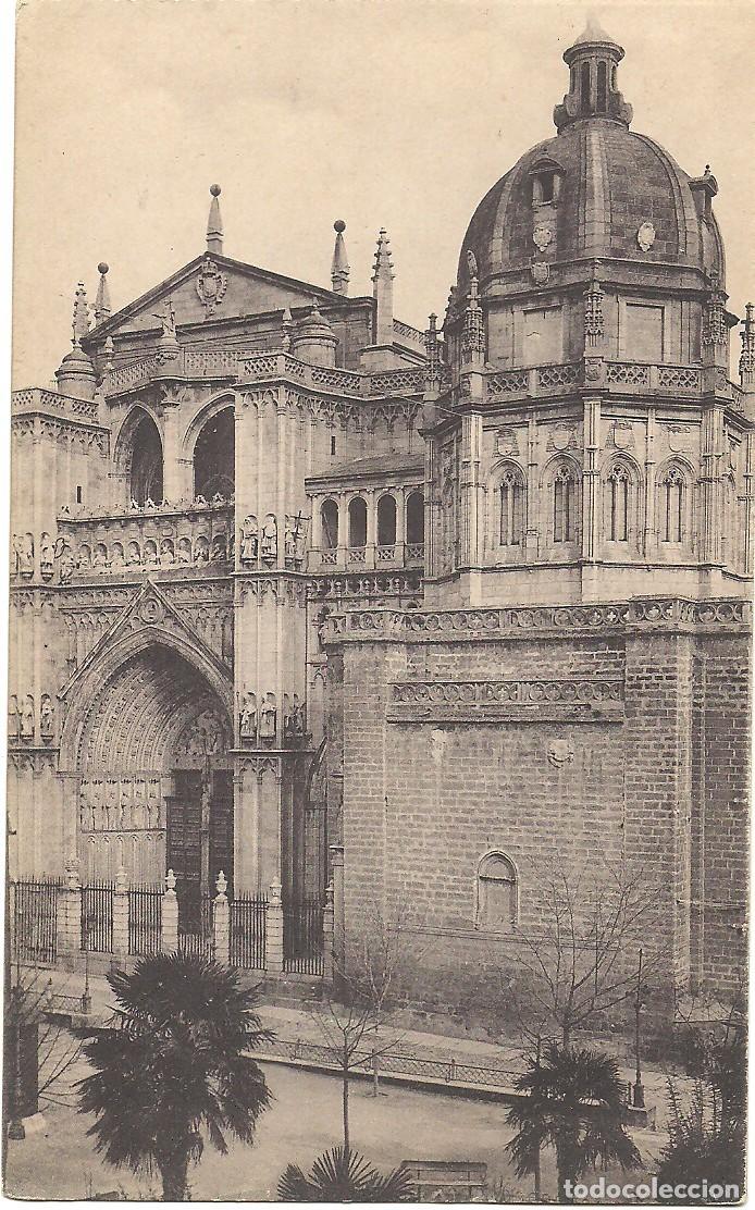 Postales: Toledo - Catedral - Puerta del Perdon - Ed. H.A.E.