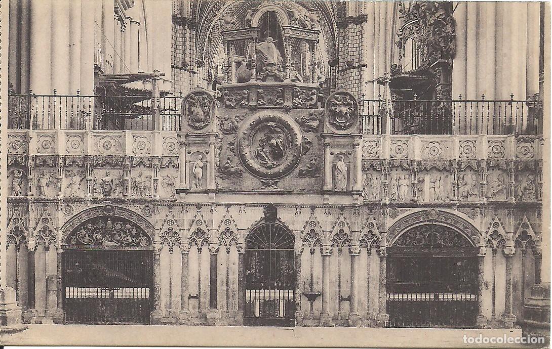 Postales: Toledo - Catedral - Trascoro - Ed. H.A.E.
