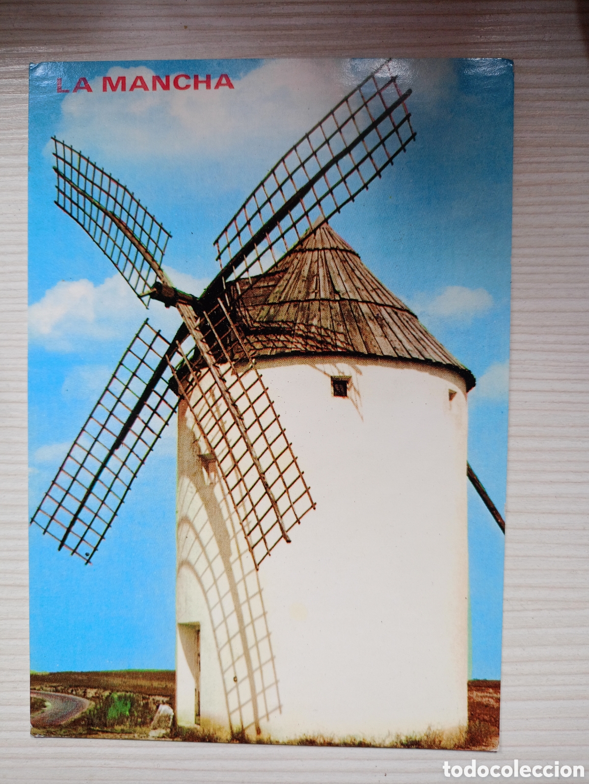 Postales: Molino de La Mancha Albacete
