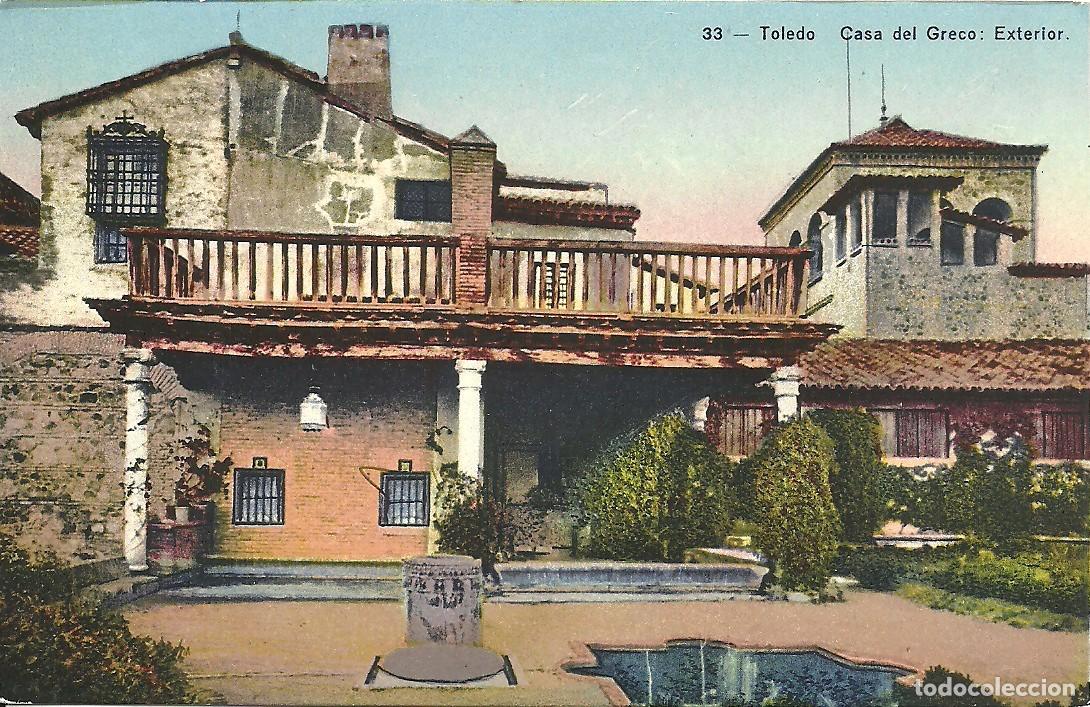 Postales: Toledo - Casa del Greco - Exterior - Ed. H.A.E.