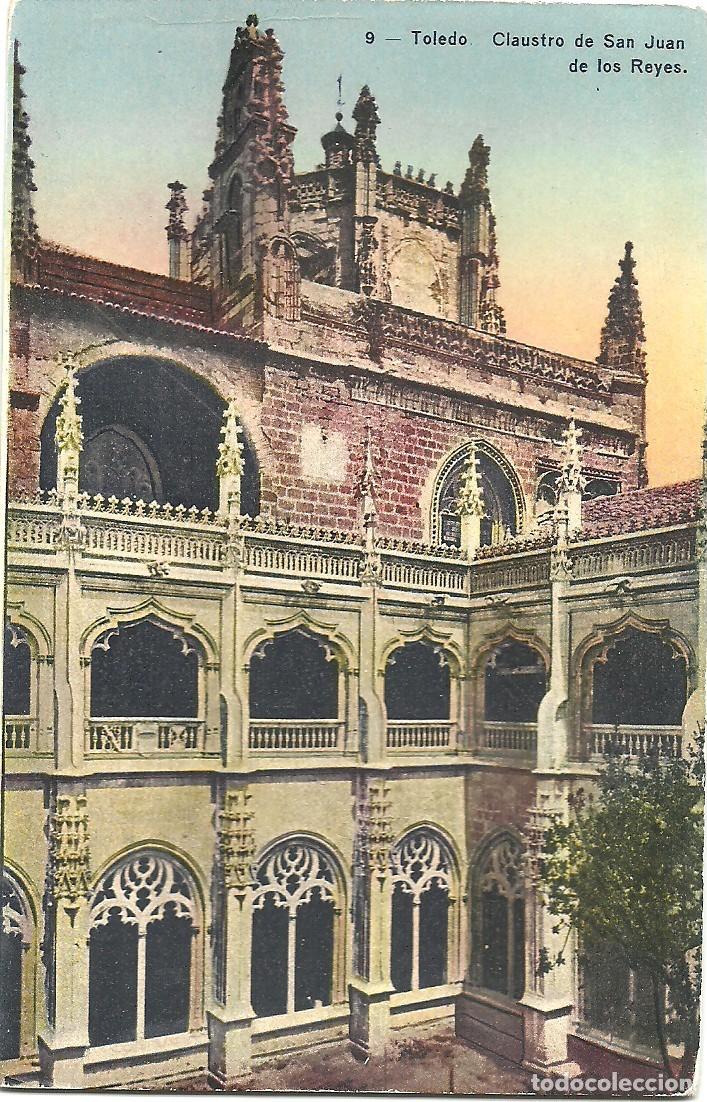 Postales: Toledo - Claustro de San Juan de los Reyes - Ed. H.A.E.