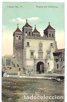 Postales: ANTIGUA POSTAL N&ordm; 17 TOLEDO PUERTA DEL CAMBRON EDICION R GARRIDO