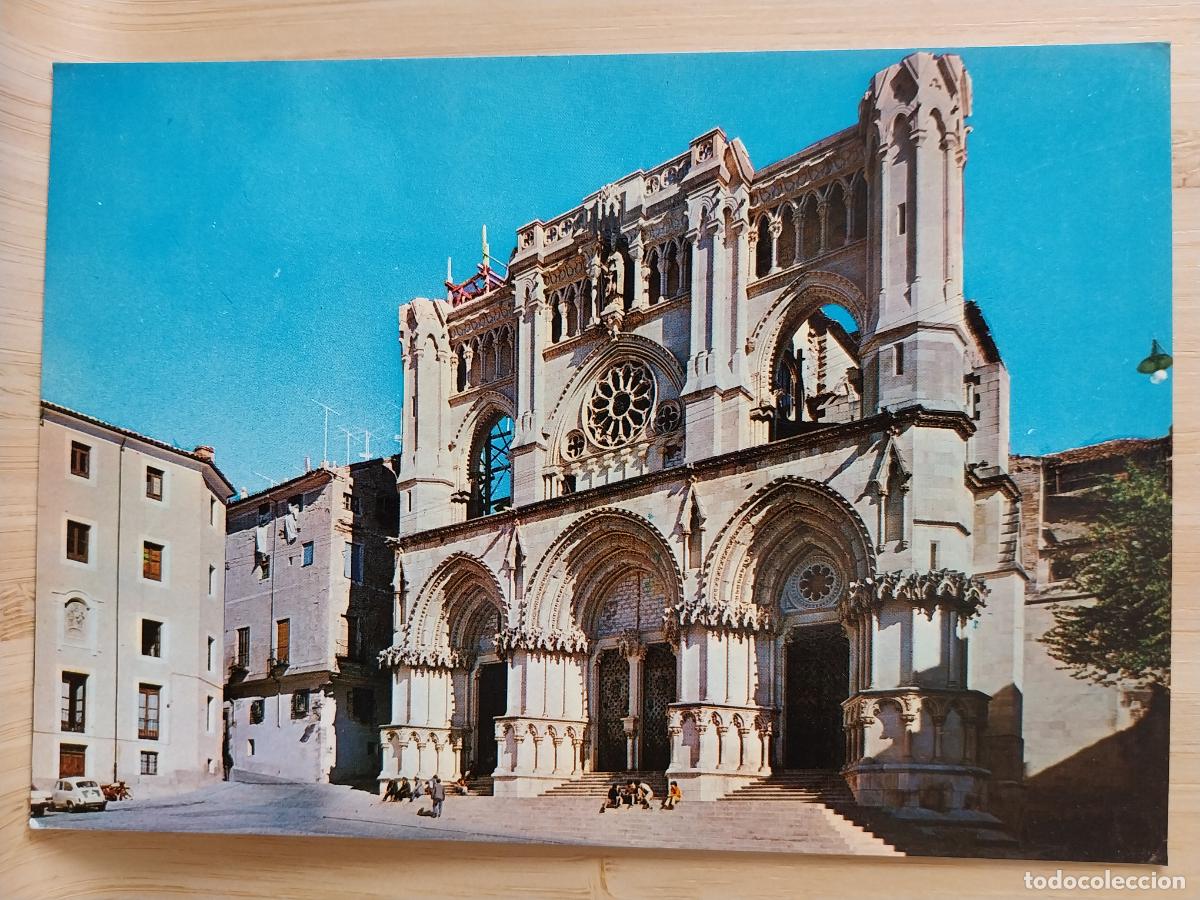 Postales: CUENCA CATEDRAL ED FITER 13 SC ORIGINAL ANIMADA COCHES CL&Aacute;SICOS