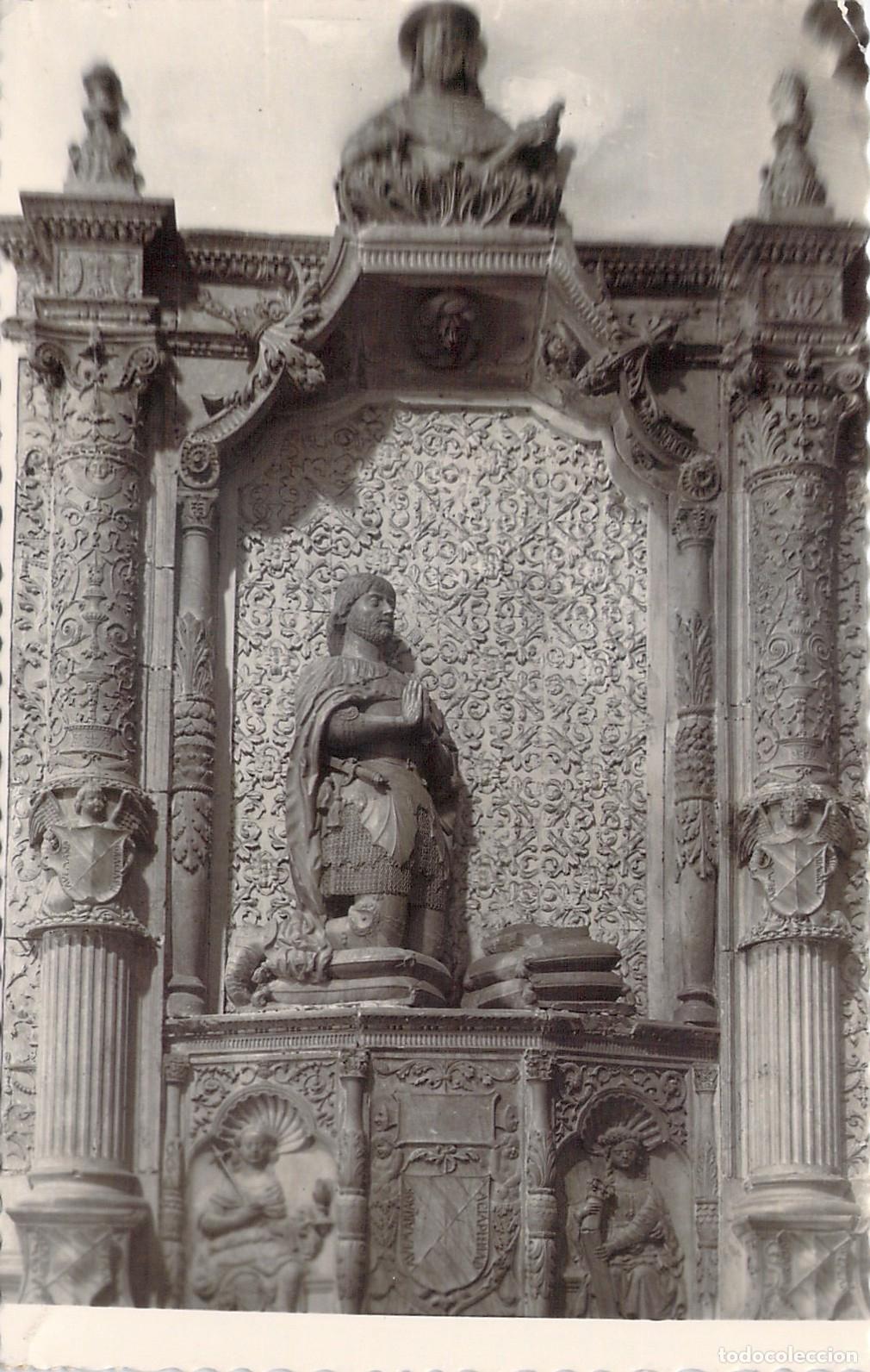 Postales: Postal Iglesia de San Gin&eacute;s y Sepulcro Hurtado de Mendoza en Guadalajara