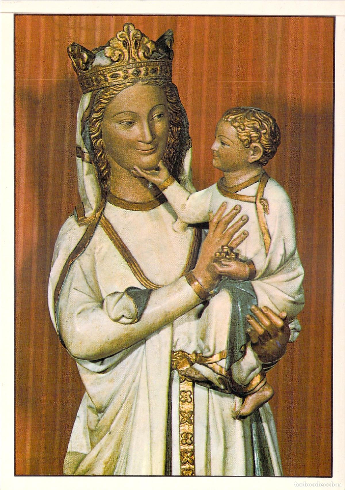 Postales: Postal de La Virgen Blanca en la Catedral de Toledo