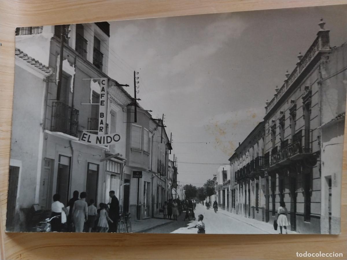 Postales: SOCUELLAMOS CALLE DON QUIJOTE CIUDAD REAL ESCRITA CAFE BAL EL NIDO ANIMADA