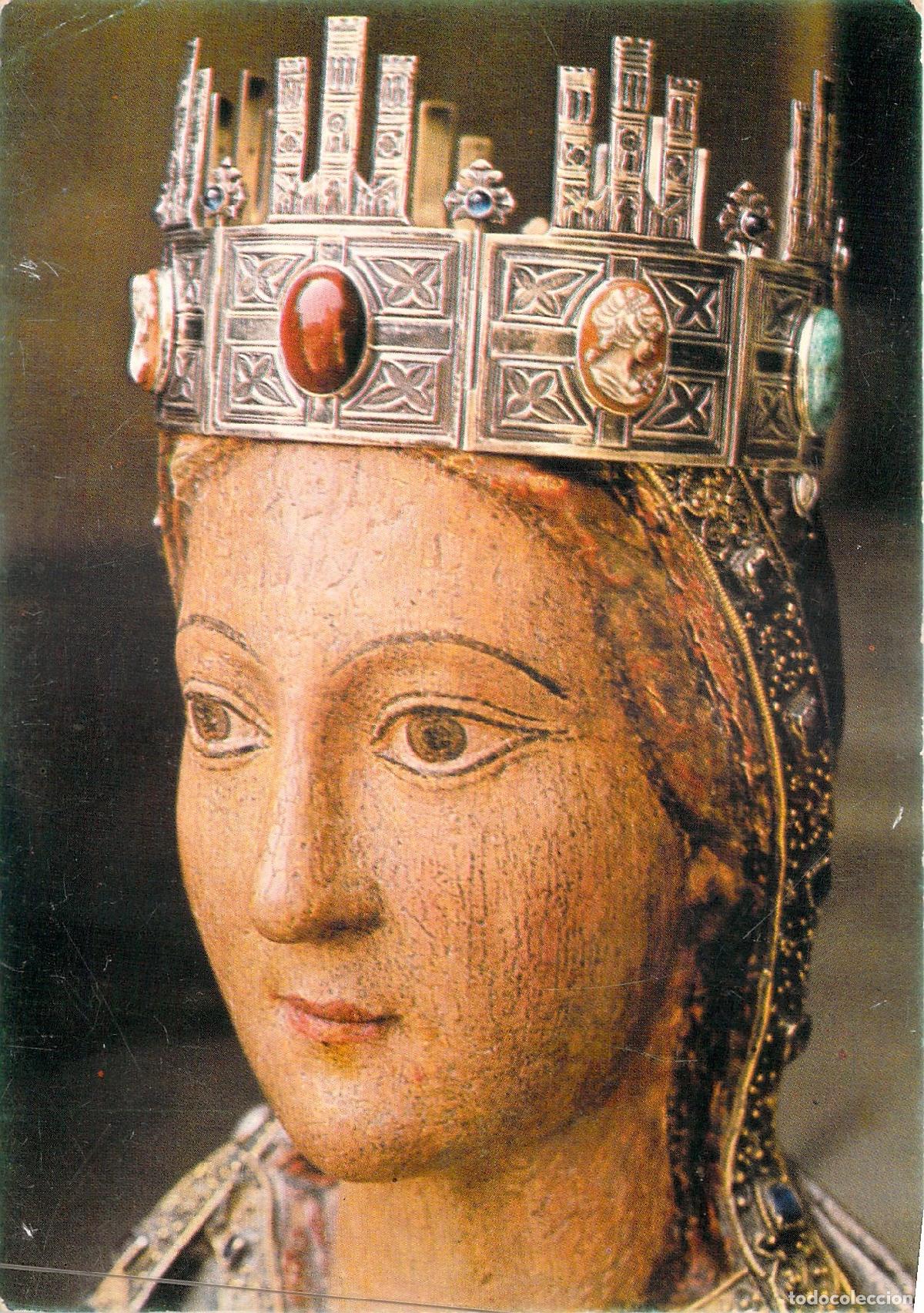 Postales: Postal Virgen del Sagrario Patrona de Toledo Escultura