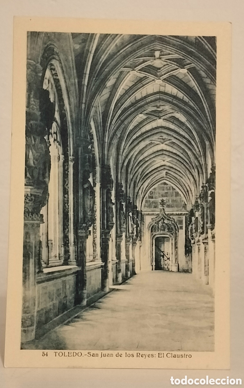 Postales: Toledo,San Juan de los Reyes,el claustro
