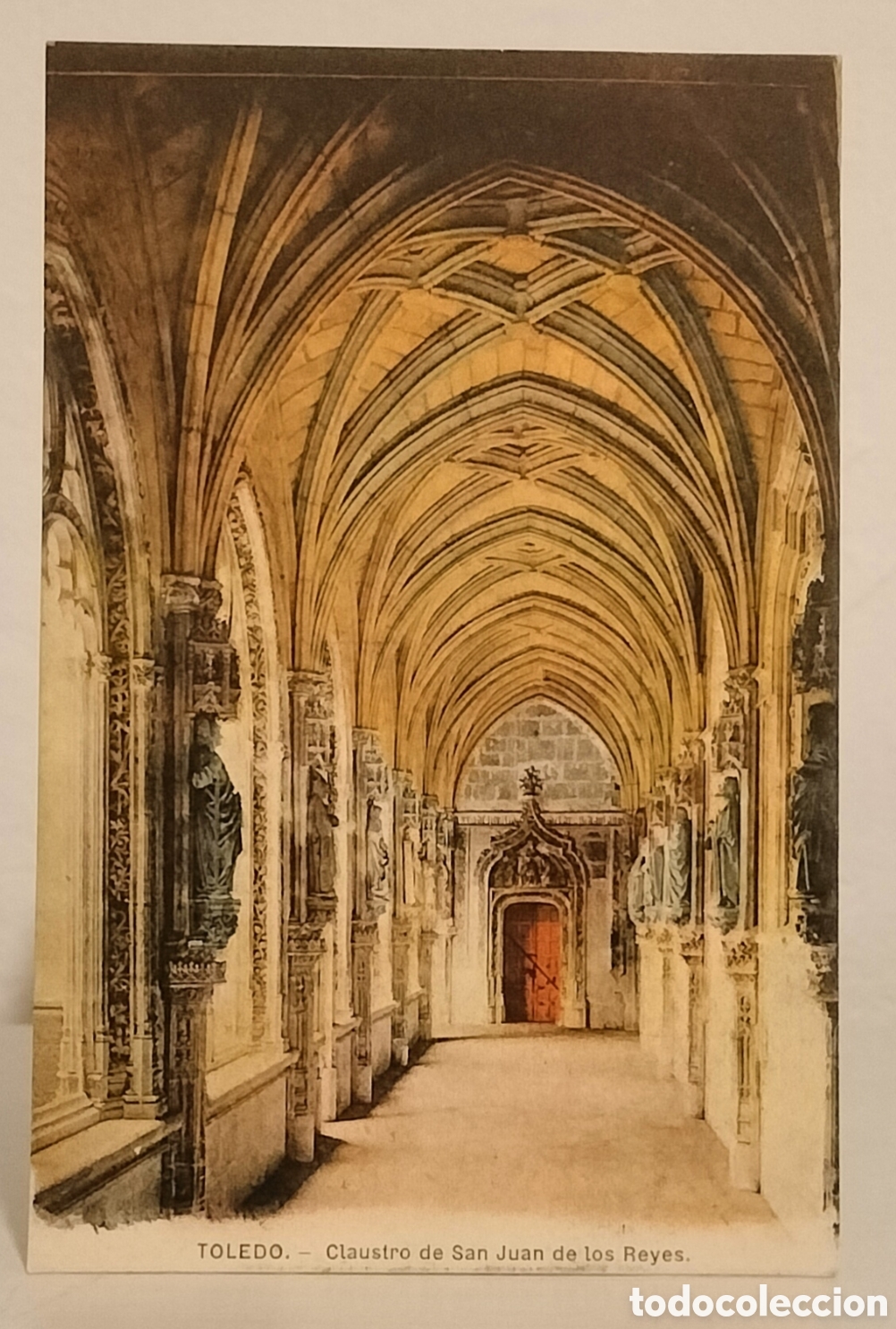 Postales: Toledo, claustro de San Juan de los reyes