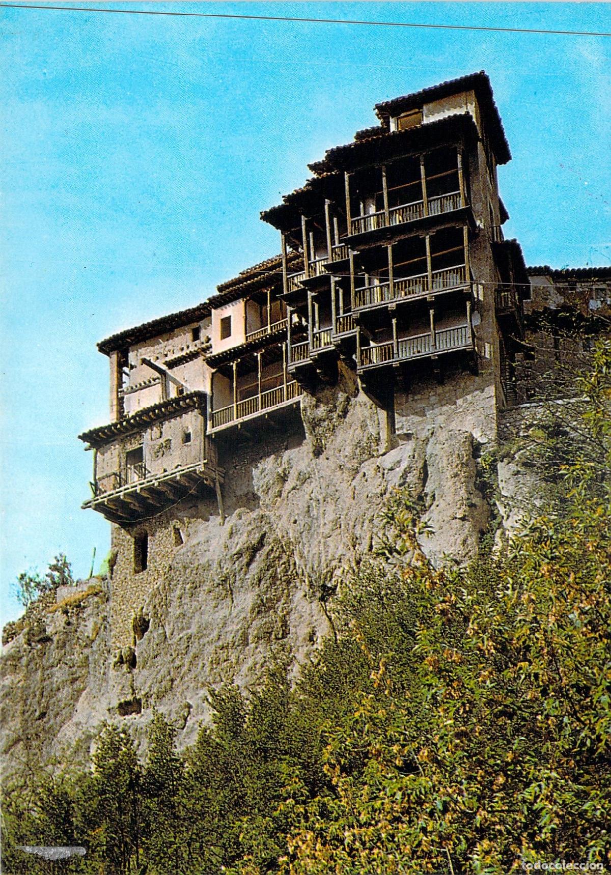 Postales: Postal de las Casas Colgadas en Cuenca, Espa&ntilde;a