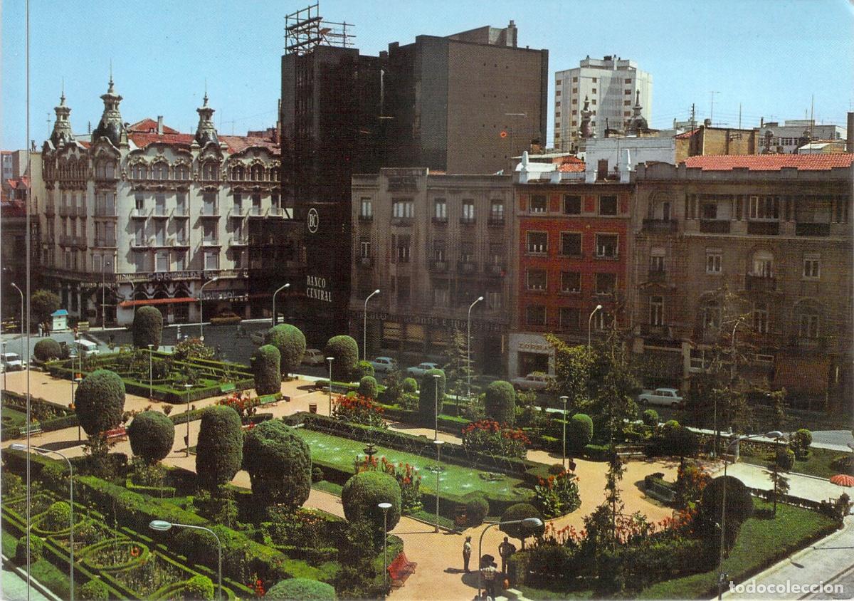 Postales: Postal de Albacete: Jardines de la Plaza del Caudillo