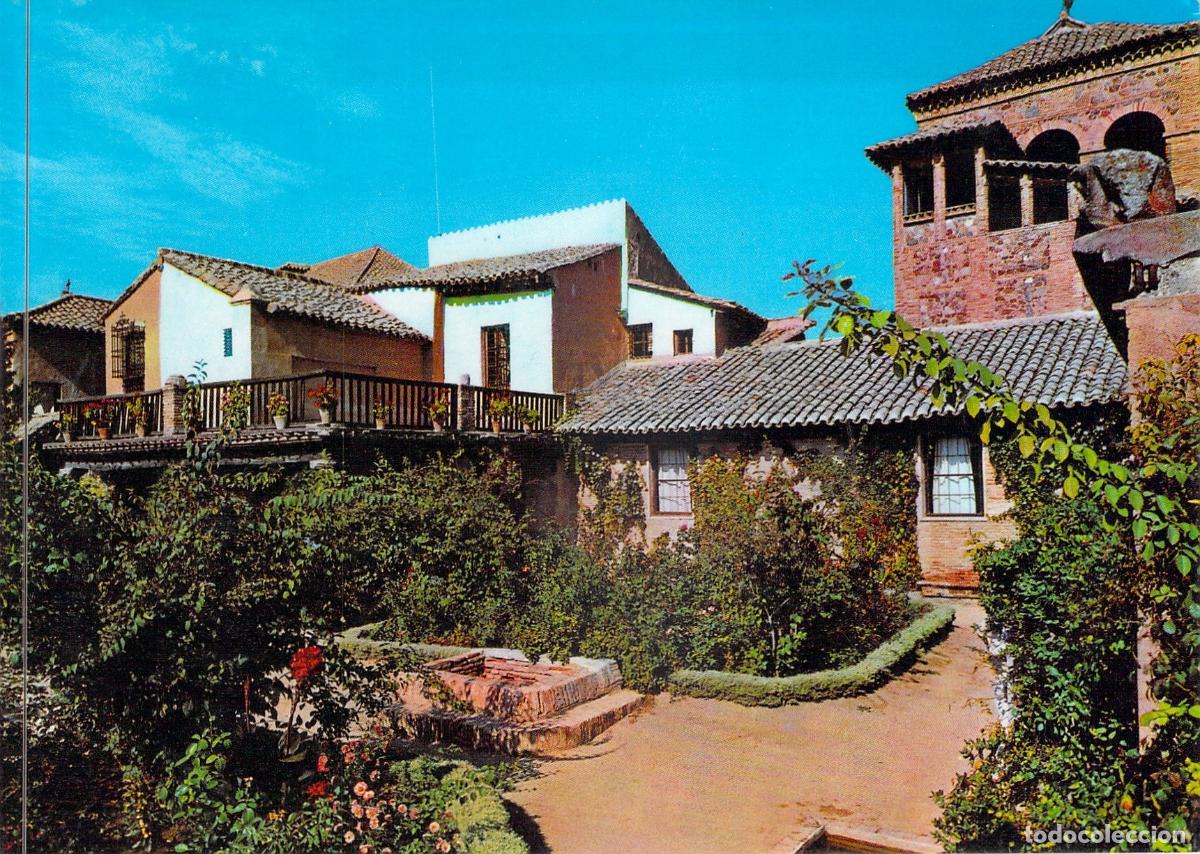 Postales: Postal de Toledo - Jard&iacute;n de la Casa del Greco