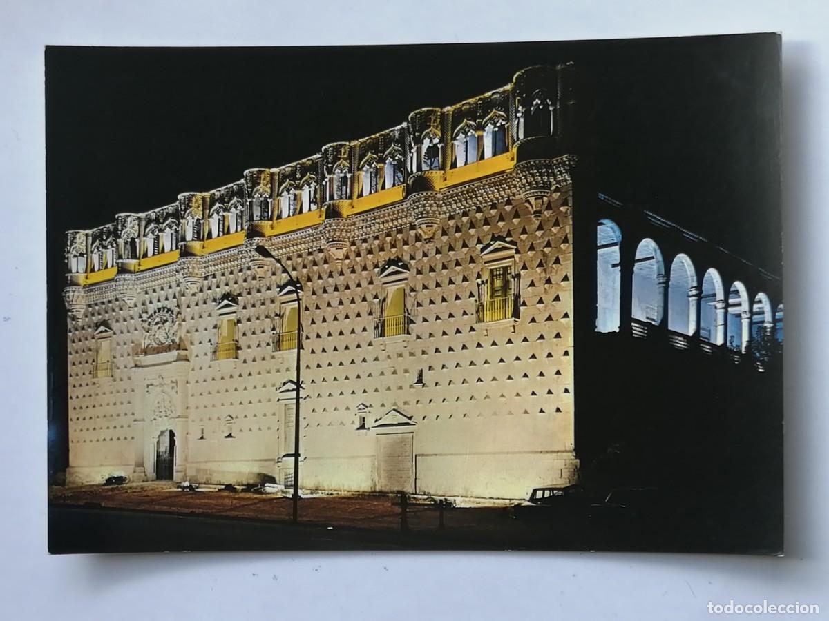 Postales: POSTAL 18333 NUEVA-VISTABELLA 22 GUADALAJARA PALACIO DUQUE INFANTADO ASPECTO NOCTURNO
