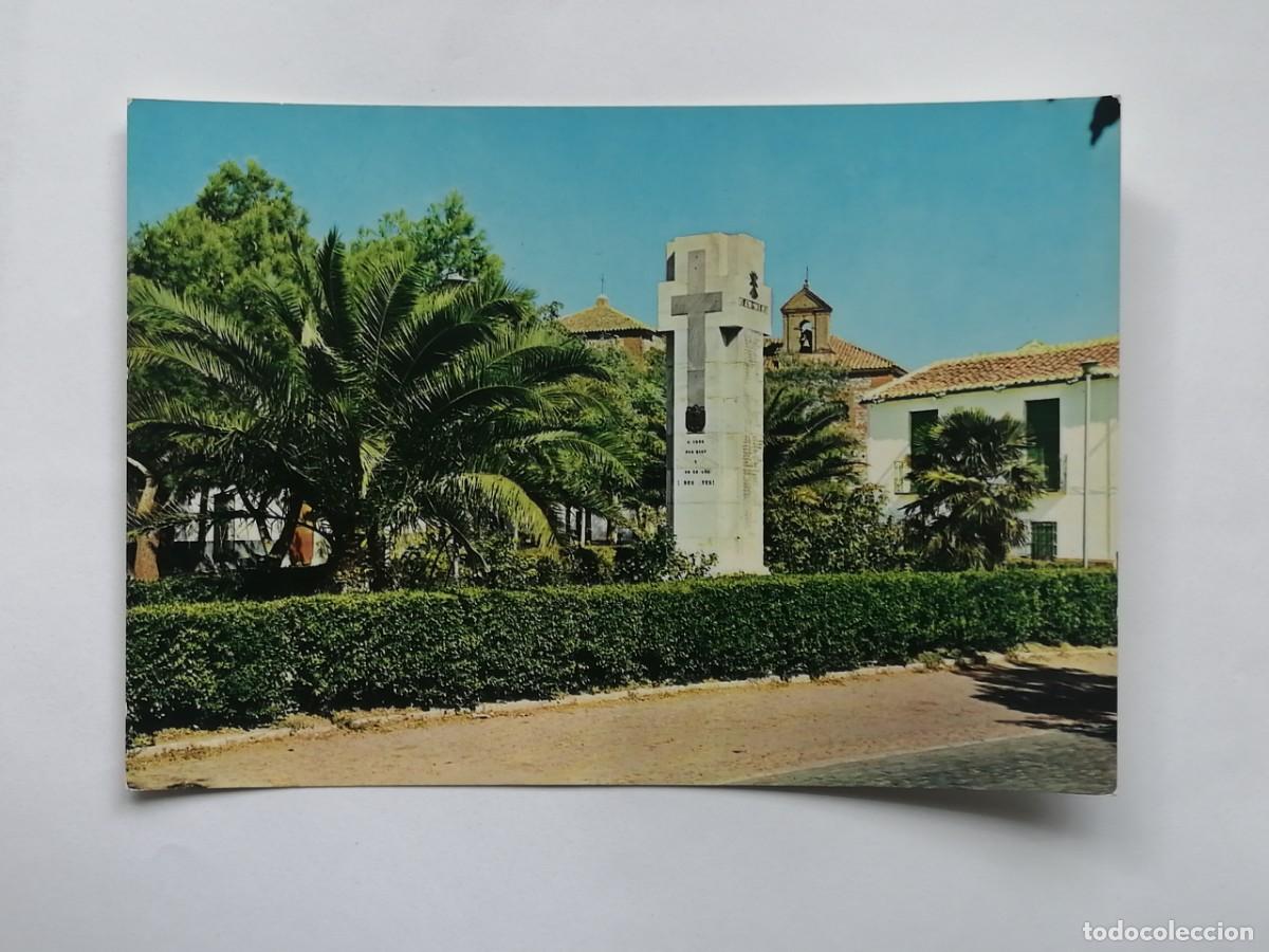 Postales: POSTAL 18380 NUEVA-VISTABELLA 1 MORAL DE CALATRAVA CIUDAD REAL CRUZ DE LOS CAIDOS -GUERRA CIVIL