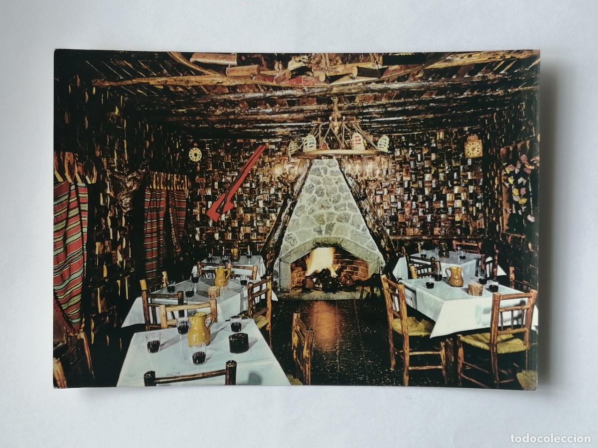 Postales: POSTAL 18347 NUEVA-VISTABELLA TORIJA GUADALAJARA RESTAURANTE ALCARRE&Ntilde;O LA CHOZA DEL JABALI