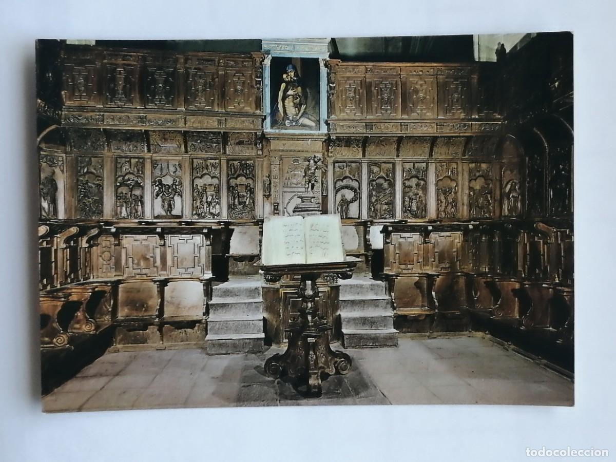 Postales: POSTAL 18397 NUEVA-VISTABELLA 10 BELMONTE CUENCA COLEGIATA SAN BARTOLOME SILLERIA DEL CORO