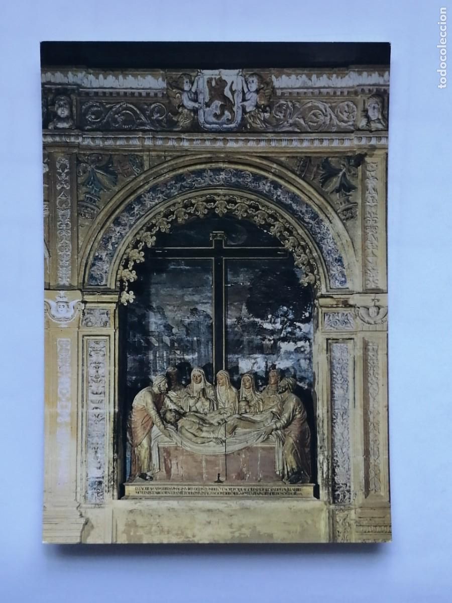Postales: POSTAL 18400 NUEVA-VISTABELLA 13 BELMONTE CUENCA COLEGIATA SAN BARTOLOME ABUELOS LUIS DE LEON