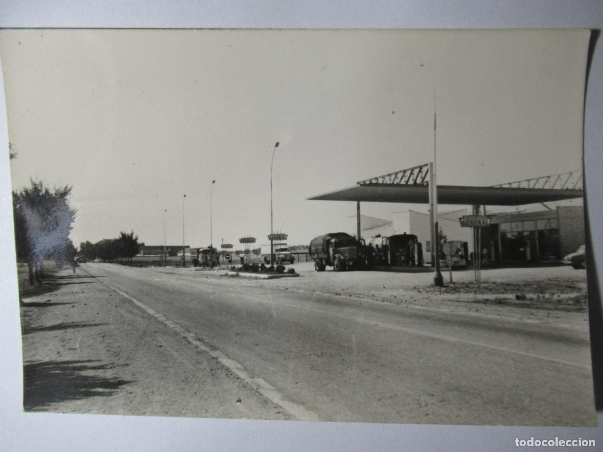 Postales: PUERTO LAPICE (CIUDAD REAL) - ESTACI&Oacute;N DE SERVICIO - EDICIONES MATA N&ordm; 1 - S/C