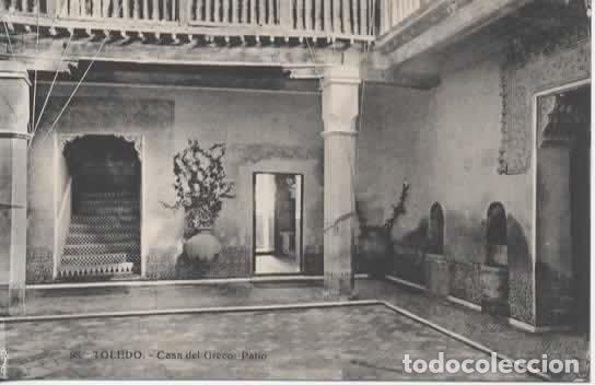 Postales: TOLEDO SIN ESCRIBIR CASA DEL GRECO